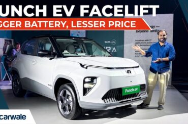 Tata Punch EV Facelift 2026 Walkaround | Bigger Battery, More Range & Lifetime Warranty