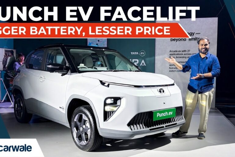 Tata Punch EV Facelift 2026 Walkaround | Bigger Battery, More Range & Lifetime Warranty