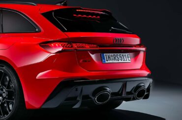 Battery Bloat Eats Into The Trunk Of The Audi RS5 Avant