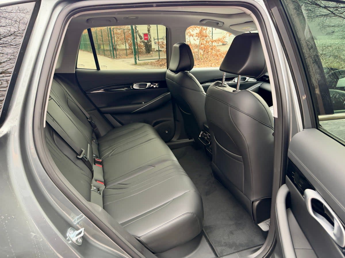 Rear space is particularly generous in the Geely Starray DM-I (Steve Fowler)