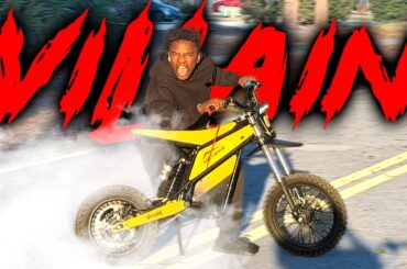 The 52V Mini Moto That Makes You A Villain