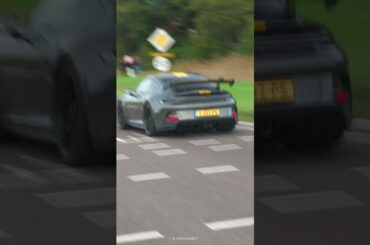How to overtake a electric car with your Porsche GT3