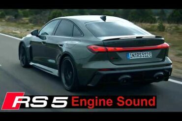 2026 Audi RS5 Engine Sound: 640 HP Plug-in Hybrid