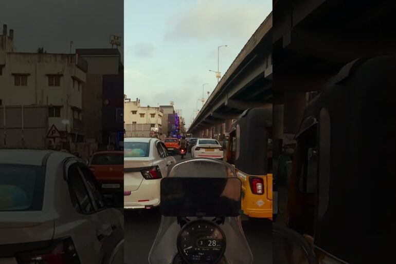 Royal Enfield Started Testing Their Electric Vehicle In Chennai #flyingflea #royalenfield #testing