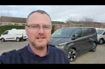 New Transit Custom Sport Van - PHEV 2.5 Petrol plug in Hybrid - Super smooth and powerful to drive