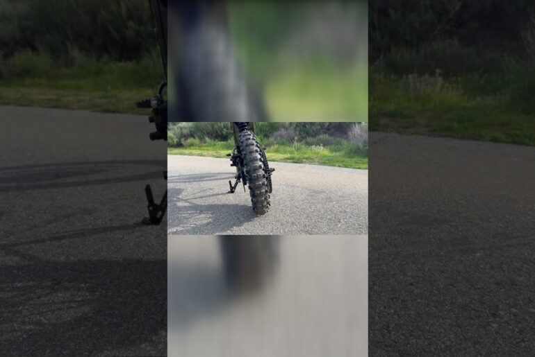 This Mini Electric Dirt Bike is a TANK