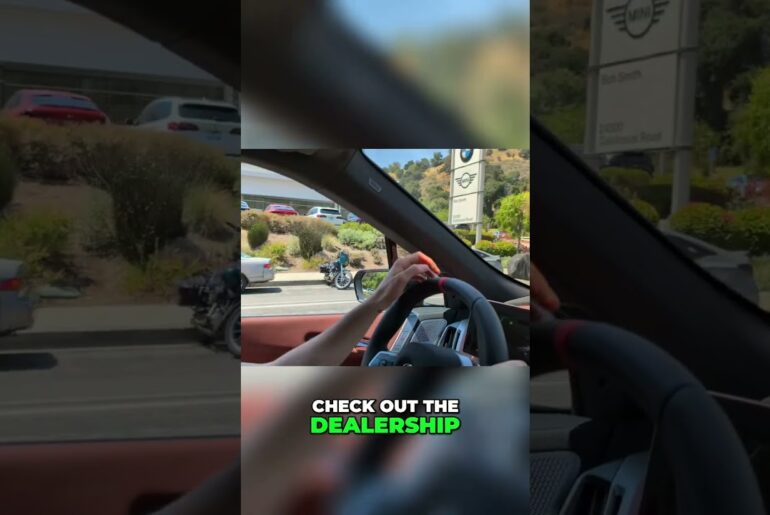 Electric Torque Thrills: Instant Acceleration & Dealership Vibes! #shorts