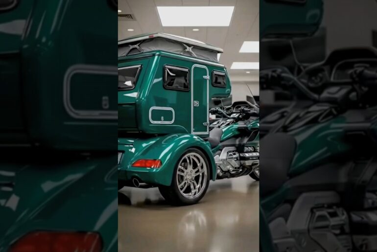 Honda Just KILLED Gas Bikes 2026 Goldwing ELECTRIC Trike Camper Revealed!