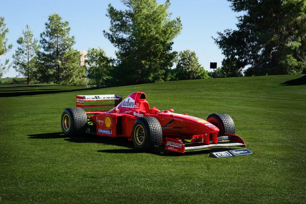 Micheal Schumacher old car