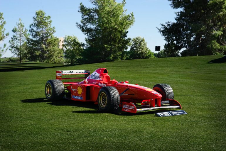 Micheal Schumacher old car