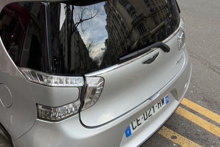 Interesting car I saw in Paris [Aston Martin Cygnet]