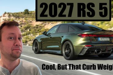 The 2027 Audi RS5 Keeps the Twin-Turbo V6 But Goes Plug-in Hybrid!