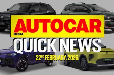 Tata Punch EV facelift, Nissan Gravite and VW Tayron launched and more | News | Autocar India