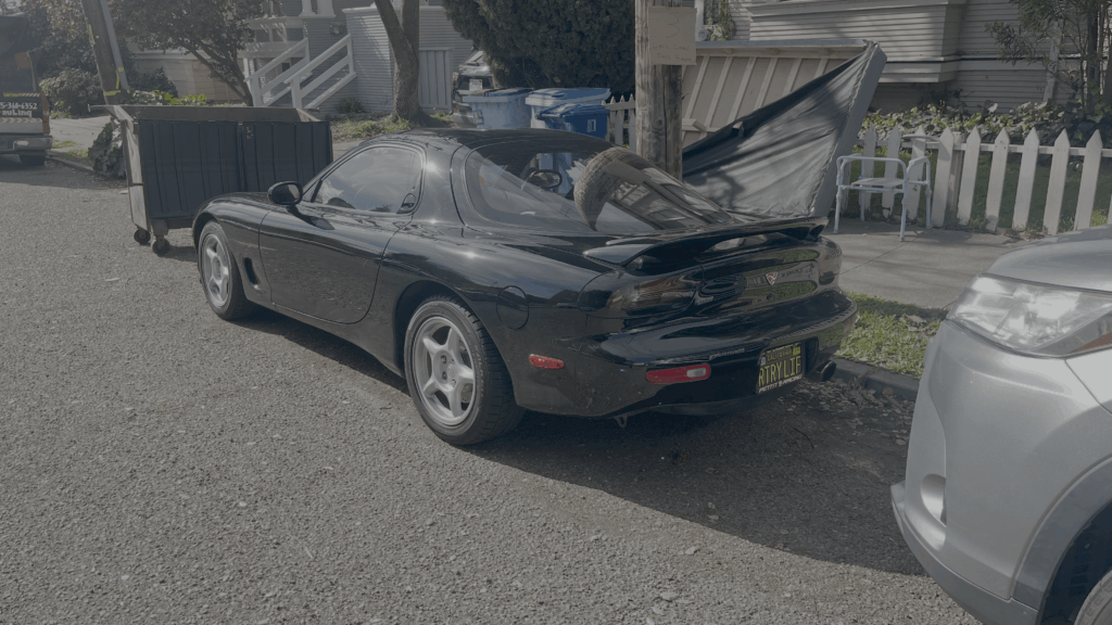 [Mazda RX7] Spotted while walking in my neighborhood