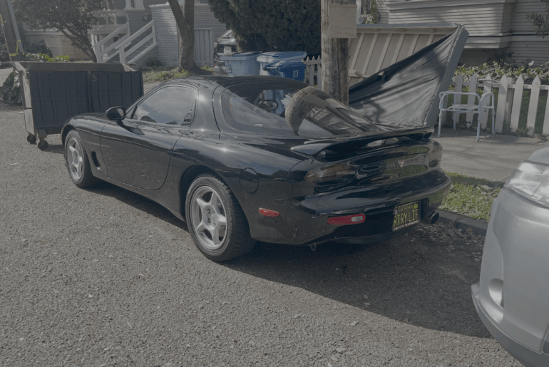 [Mazda RX7] Spotted while walking in my neighborhood