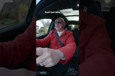 Sidney’s verdict from the driver's seat; smooth, quiet, and comfy.