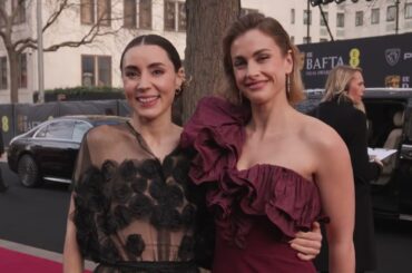 Arriving in Style at the EE BAFTA Film Awards