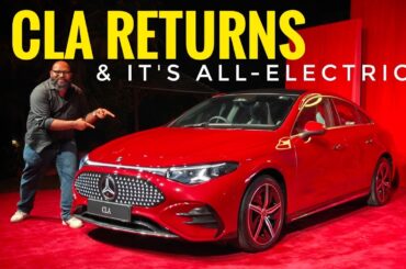 Mercedes-Benz CLA Electric First Look: 782 km Range, 0-100 kmph in 6.7 Seconds