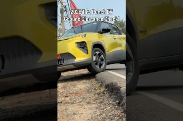 Pass or Not? 2026 Tata Punch EV Ground Clearance Test!