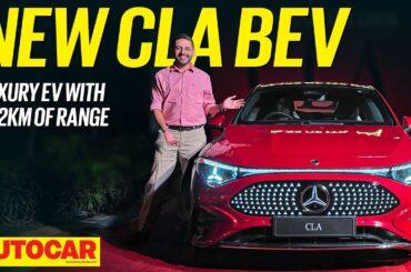 New Mercedes-Benz CLA - It's back as an EV! | First Look | Autocar India