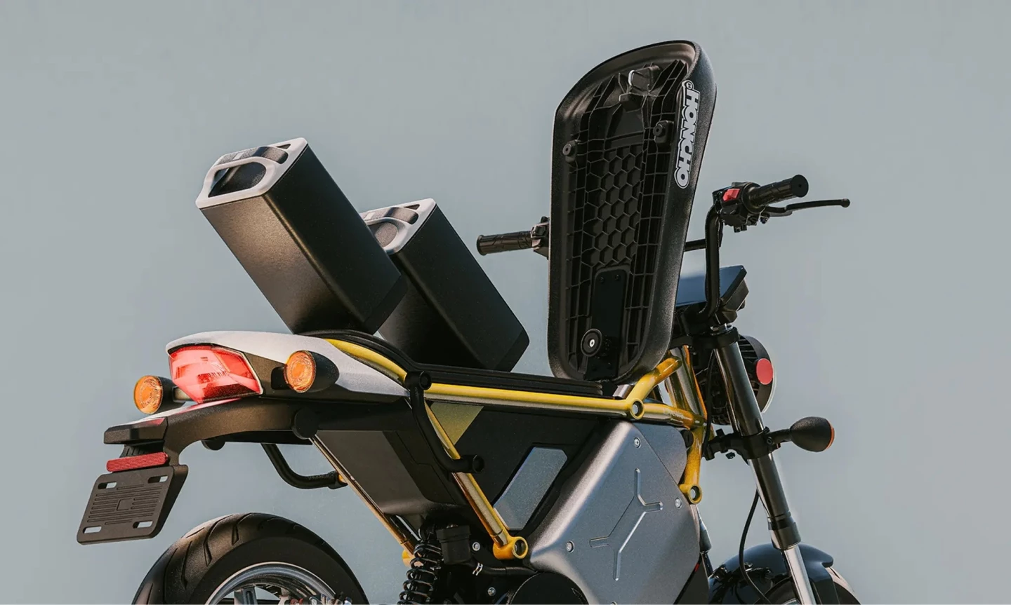 The Honcho will come with two swappable batteries