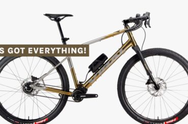 The Viral Bikes Wander-ee Titanium Gravel E-Bike Has all the Tech