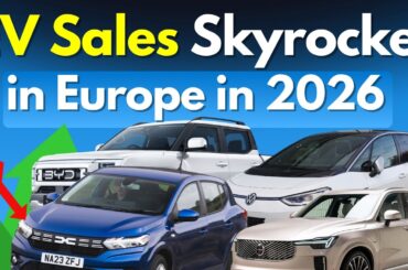Electric Car Sales Surge in Europe in January 2026 - Petrol and Diesel Crashes