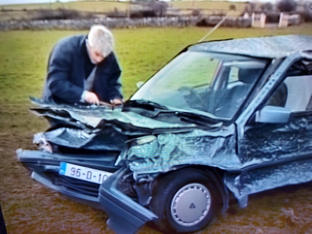 Father Ted's raffle prize.