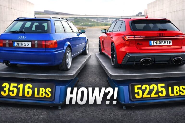 2026 Audi RS5 Avant Plug In Hybrid Shockingly Weighs 5225 Pounds