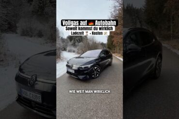 Elektro Auto: Vollgas Test auf Deutscherautobahn: Kosten, Reichweite, Ladezeit