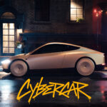 The new 'Cybercar' trademark logo. Tesla registered the Robotaxi vehicle with different names in some U.S. states due to regulations.
