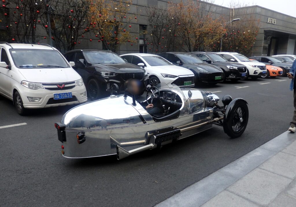 [Morgan 3 Wheeler]Spotted in Chengdu City,Sichuan Province,China