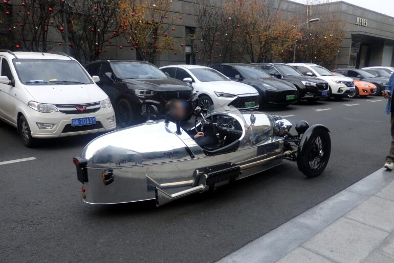 [Morgan 3 Wheeler]Spotted in Chengdu City,Sichuan Province,China