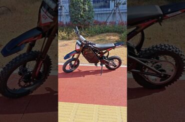 Electric Dirt Bike GTR Top Speed Test Insane Power