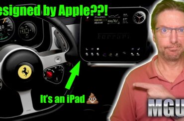Ferrari's first EV is LITERALLY an iPad on wheels | MGUY Australia
