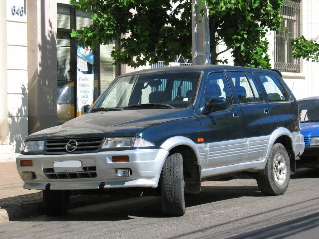 1994 SsangYong Musso. The Official SUV Of....