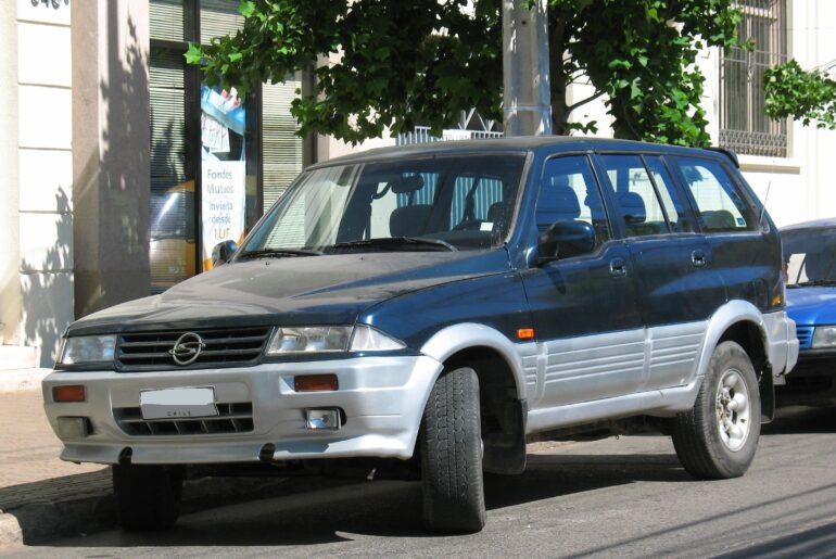 1994 SsangYong Musso. The Official SUV Of....