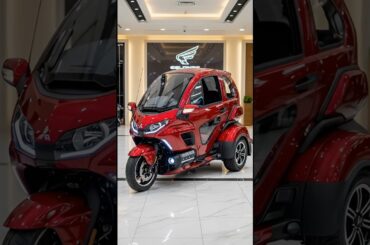 A Trike or a Spaceship? 2026 Mitsubishi Enclosed Beast