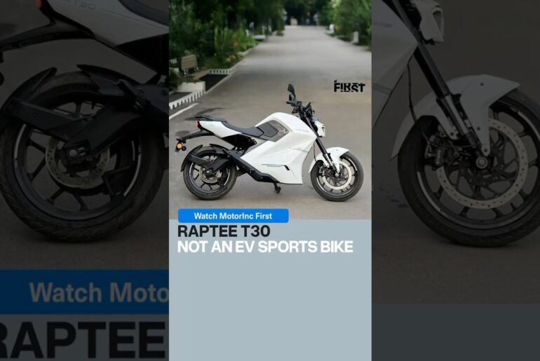 Raptee T30 2025 first ride review on #MotorIncFirst