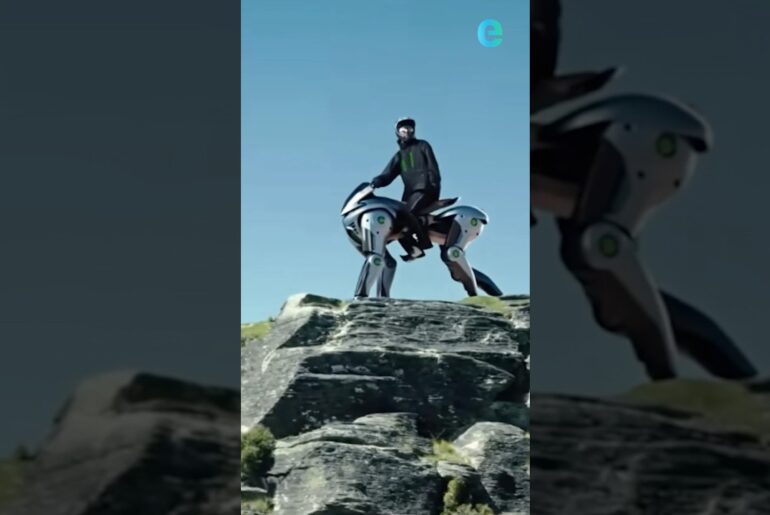 Forget electric bikes, Kawasaki is building an electric horse for actual production #kawasaki #robot