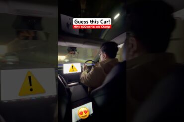 Guess this Electric Car with 600 km Range in one charge #manishbhardwaj #electriccarreview #shorts