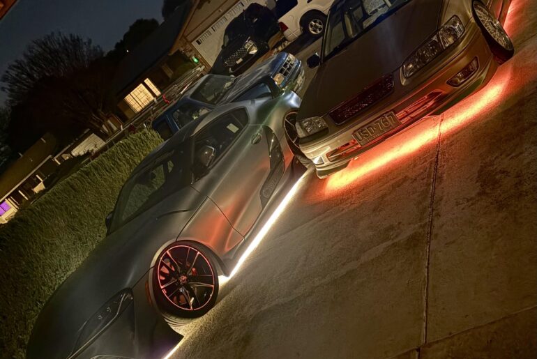 Slammed Camry Gracia and JDM TRD GR Supra 😮‍💨