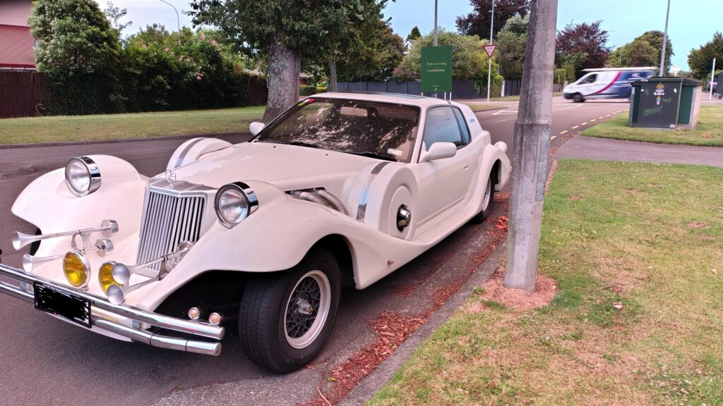 Saw a [Mitsuoka La Seyde] for the first and probably only time in New Zealand 1/500 made