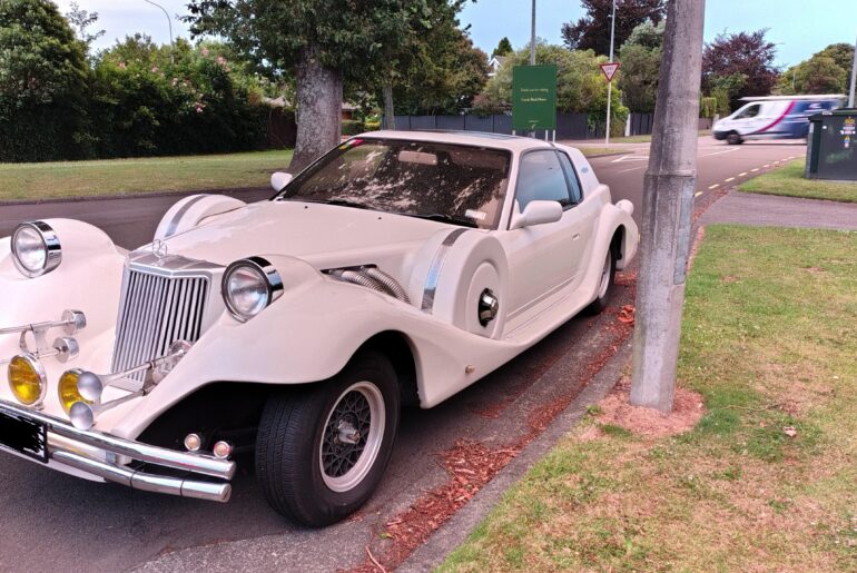Saw a [Mitsuoka La Seyde] for the first and probably only time in New Zealand 1/500 made