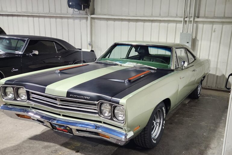 Pretty Bird (69 Roadrunner) is about ready to come back home