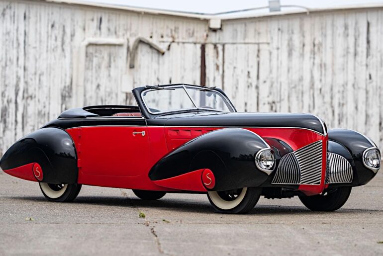 Prague-based Aero 's largest model, the 1936 Type 50, was also its last. With FWD and a two-stroke 2-litre engine producing 50bhp, its performance was described as "creditable." A small number of Type 50s, called Dynamik, were fitted with dramatic coachwork from renowned Czech coachbuilder Sodomka.