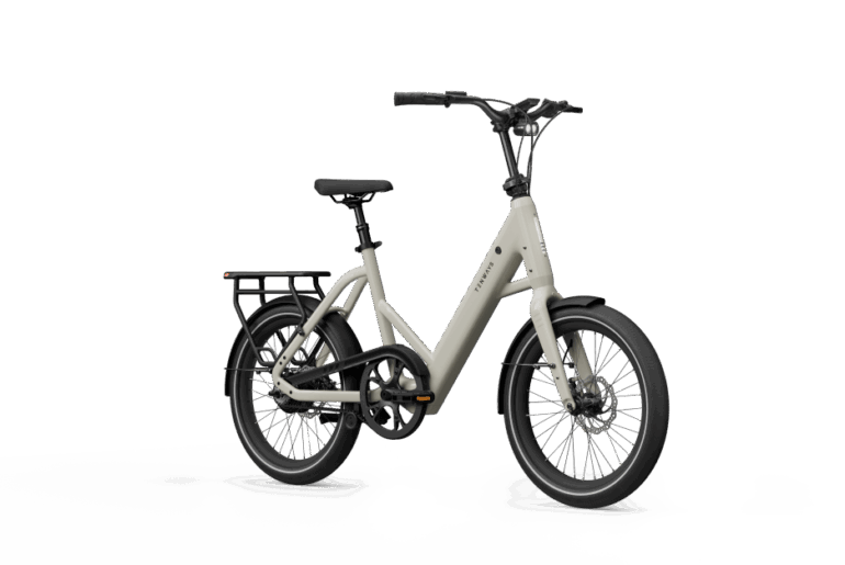 Tenways’ compact e-bike twists and folds to go flat