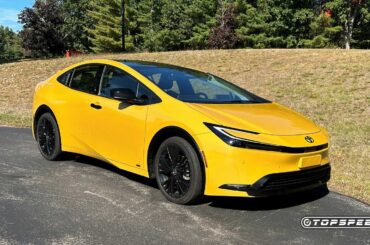 2025 Toyota Prius Nightshade front quarter