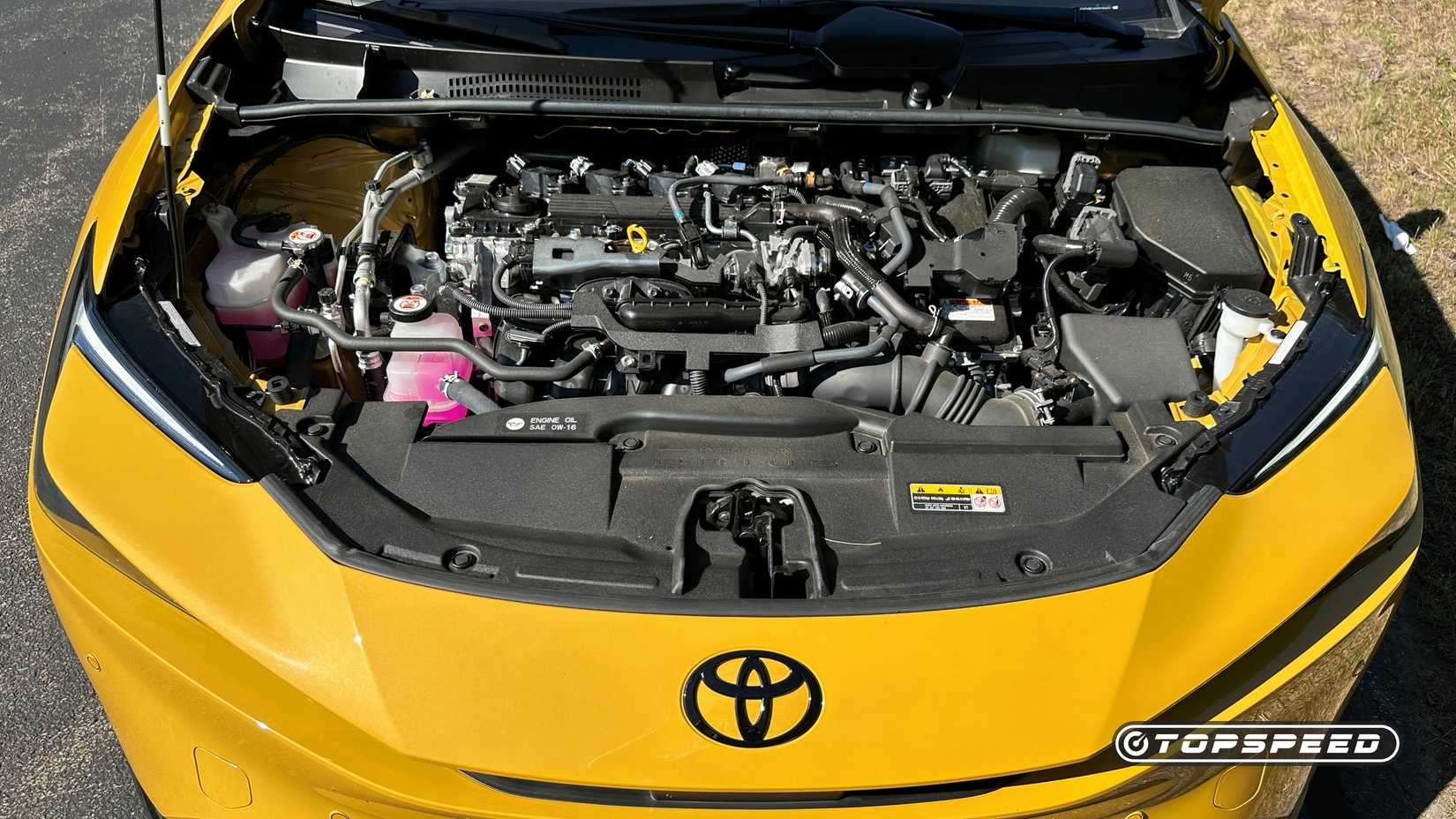 2025 Toyota Prius Nightshade engine