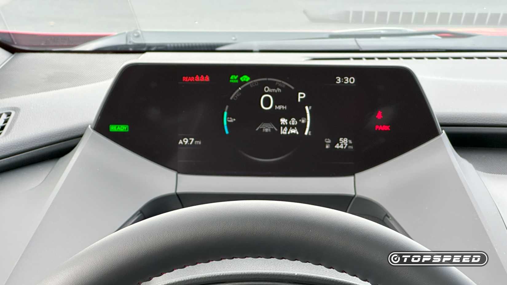 2025 Toyota Prius Plug-In Hybrid XSE -- Instrument Cluster
